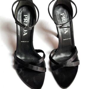 Prada Black Heels